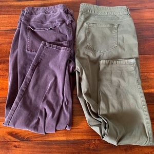 2 Plus Size Maurices Jeggings - Size 22 24